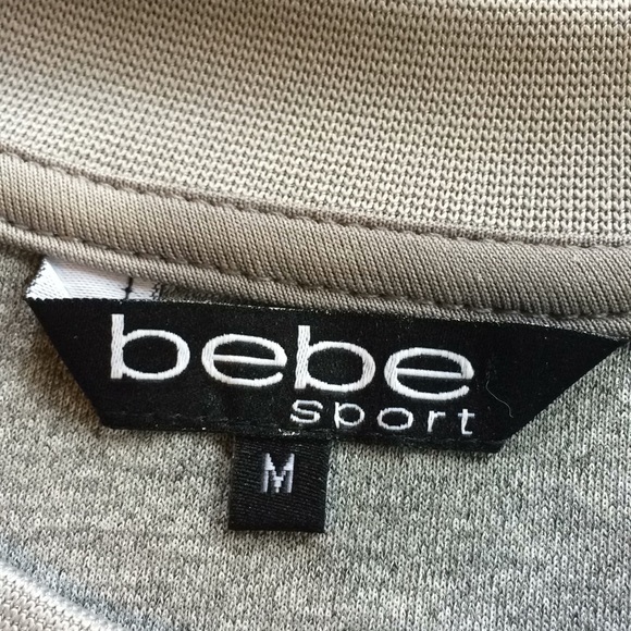 Bebe Sport Midriff Peek Logo Sweatshirt - Picture 7 of 8